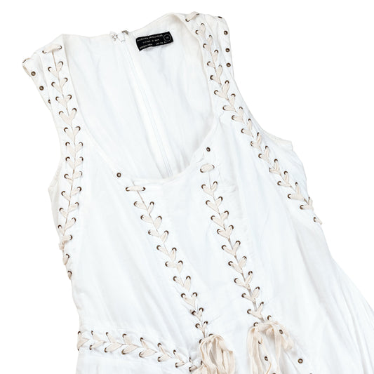 All Saints Spitalfields “Aemilla” Corset Laced Grommet Dress