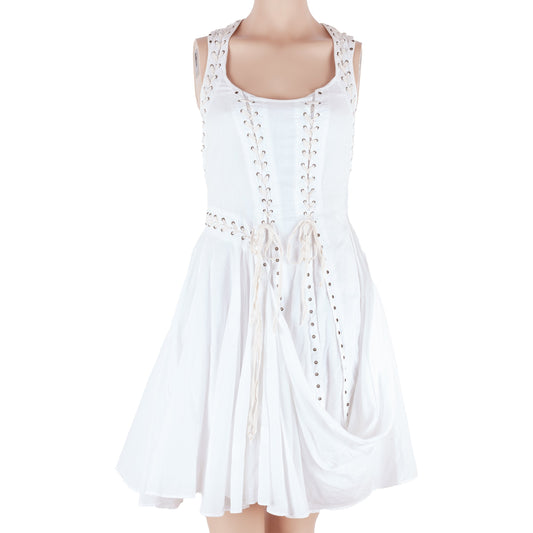 All Saints Spitalfields “Aemilla” Corset Laced Grommet Dress