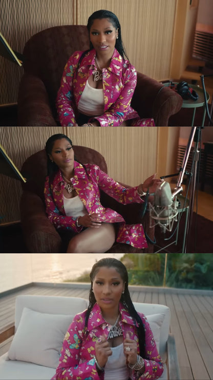 Dolce & Gabbana FW 2000 Butterflies Print Midi Pencil Skirt