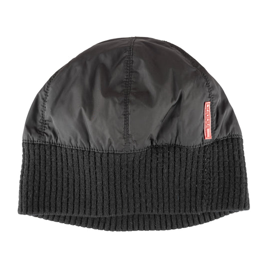 Prada Sport Black Nylon Knit Beanie