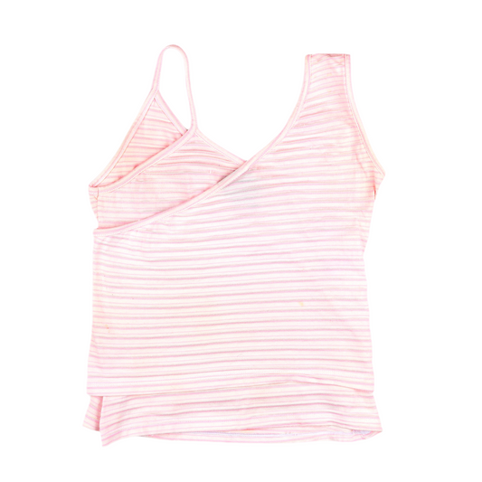 Just Cavalli Traffic Signs Asymmetrical Vintage Tank Top (XS)