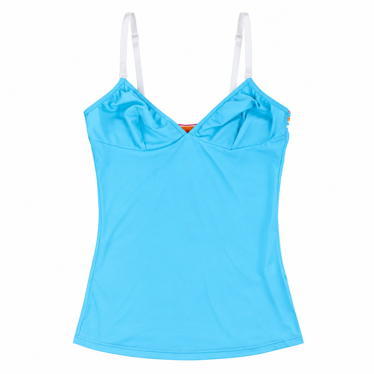 Dolce & Gabbana Vintage D&G Turquoise Blue Logo Strap Camisole Top