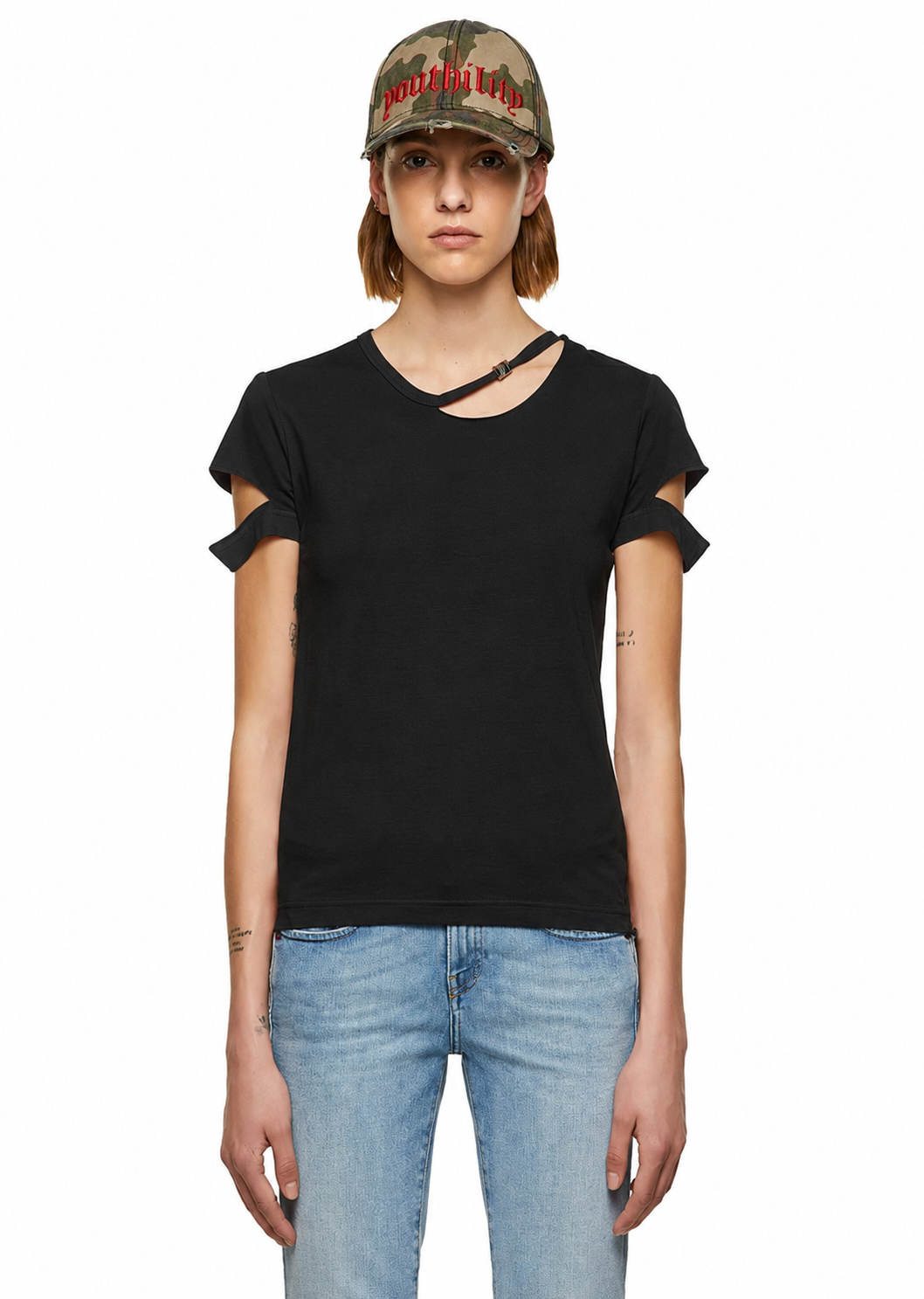 Diesel Salmon Bullock Short Sleeve T-Shirt