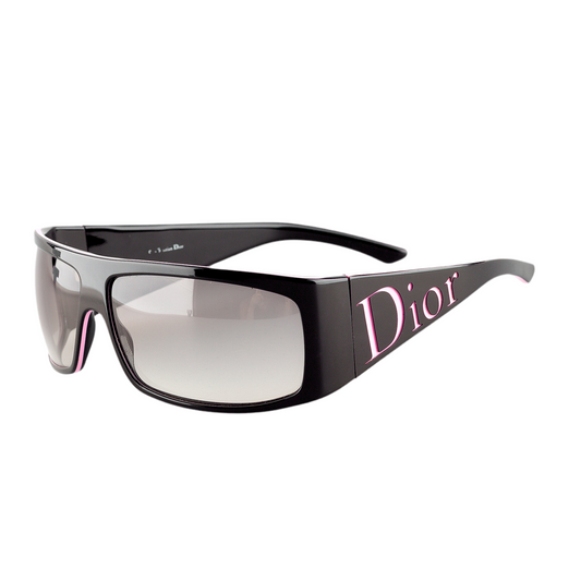 Dior “Dior 1” Black/Pink Vintage Sunglasses