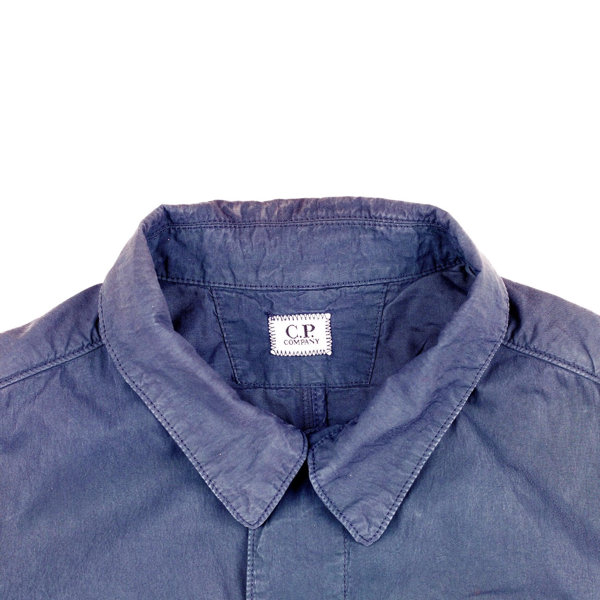 C.P. Company Navy Pocket Lens Overshirt/ Jacket