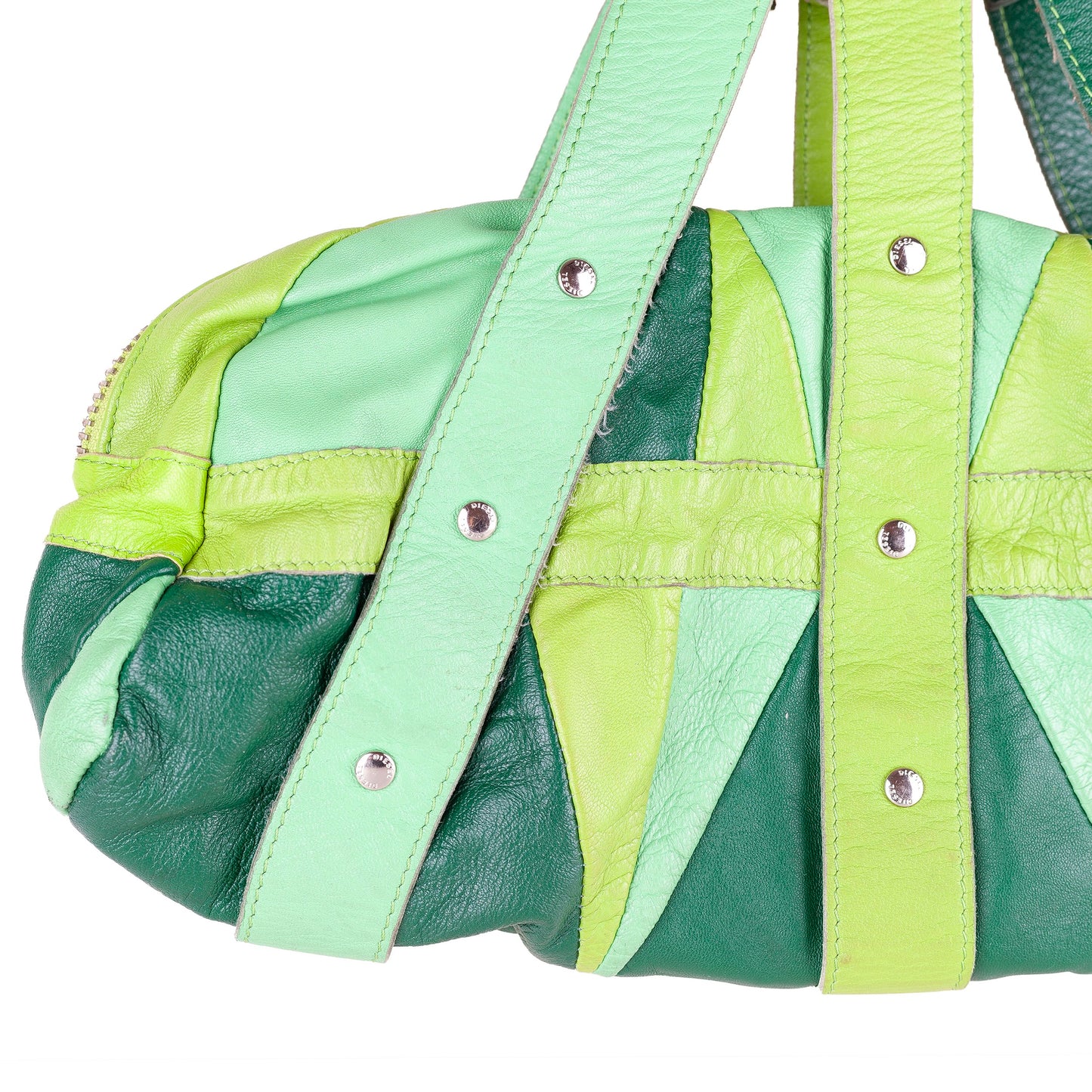 Diesel S/S 2005 “The Future” Green Baguette Bag