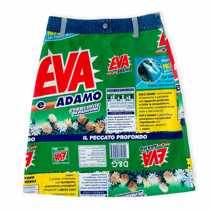 Dolce & Gabbana “Eva e Adamo”  Vintage Colorful Skirt  