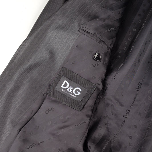 Dolce & Gabbana Men’s Dark Gray Pinstripe Suit Set