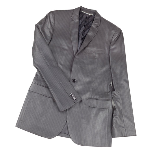 Dolce & Gabbana Men’s Dark Gray Pinstripe Suit Set