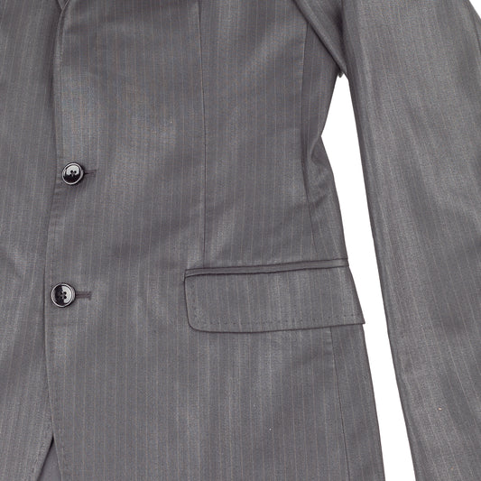 Dolce & Gabbana Men’s Dark Gray Pinstripe Suit Set