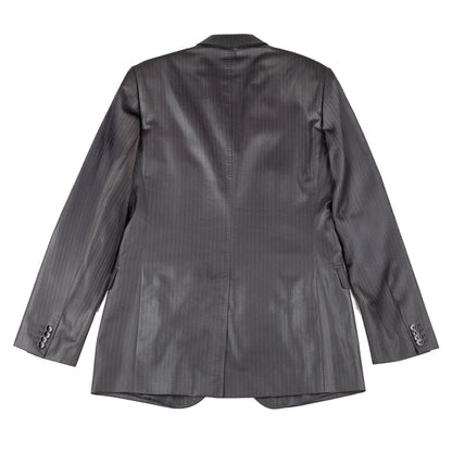 Dolce & Gabbana Men’s Dark Gray Pinstripe Suit Set  