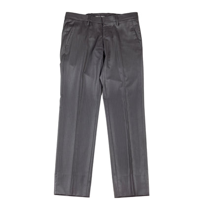 Dolce & Gabbana Men’s Dark Gray Pinstripe Suit Set  