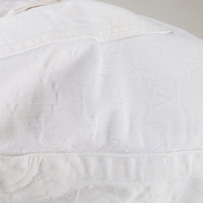 Louis Vuitton LV Vintage White Monogram Mini Cargo Skirt  