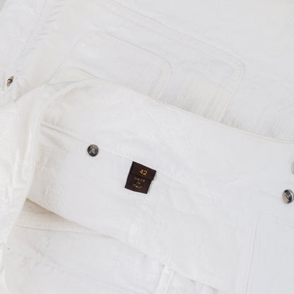 Louis Vuitton LV Vintage White Monogram Mini Cargo Skirt  