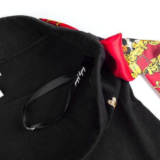 Baby Phat Vintage Adjustable Black Tube Top