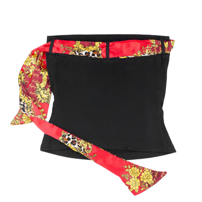 Baby Phat Vintage Adjustable Black Tube Top  