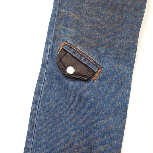 DSQUARED2 FW2005 Vintage Jesus Lord Peace Skinny Jeans