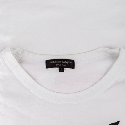Comme des Garcons Homme Plus 2018 White "We Are Not Free" Shirt  
