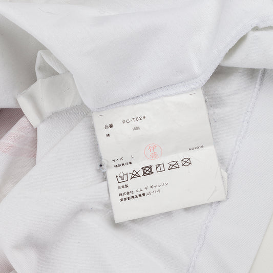 Comme des Garcons Homme Plus 2018 White "We Are Not Free" Shirt
