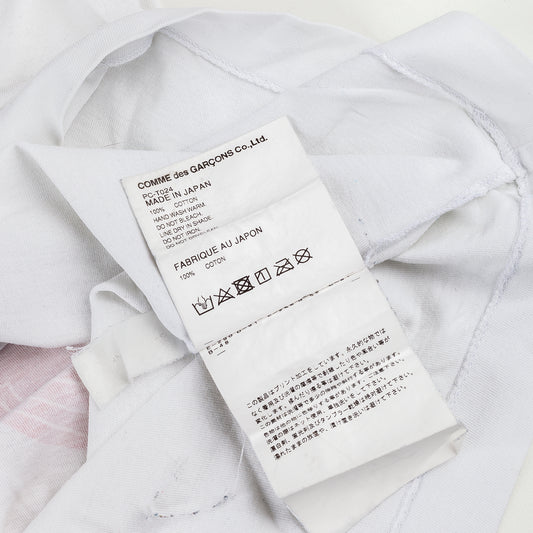 Comme des Garcons Homme Plus 2018 White "We Are Not Free" Shirt