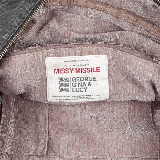 GG&L George Gina & Lucy “Missy Missile” Black Crossbody Bag