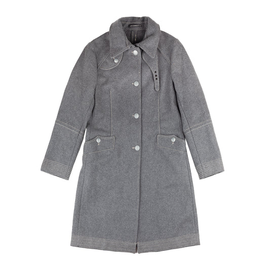 C.P. Company Sportswear Vintage Gray Wool Coat Jacket