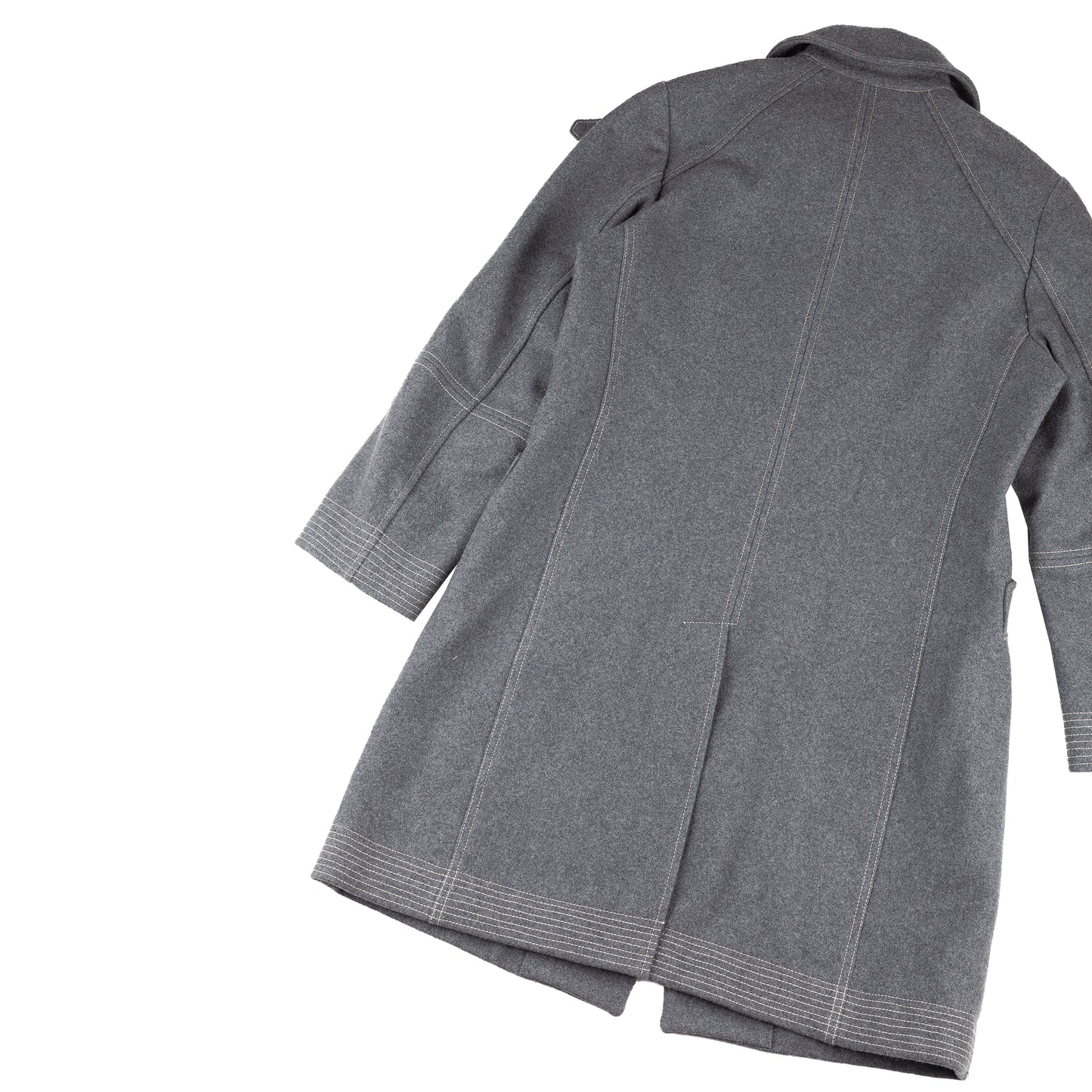 C.P. Company Sportswear Vintage Gray Wool Coat Jacket