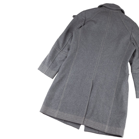 C.P. Company Sportswear Vintage Gray Wool Coat Jacket