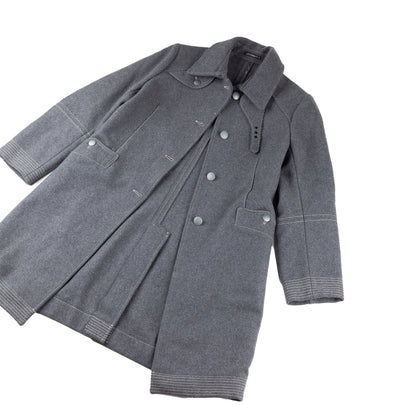 C.P. Company Sportswear Vintage Gray Wool Coat Jacket  