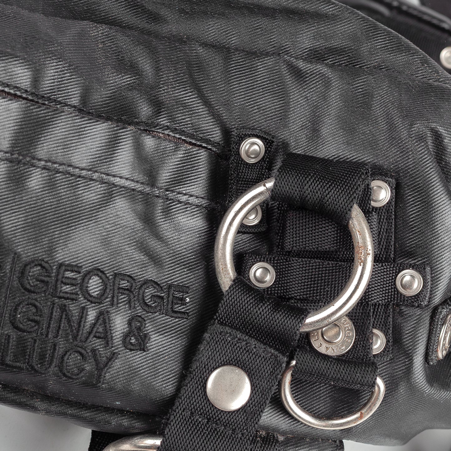 GG&L George Gina & Lucy “Missy Missile” Black Crossbody Bag