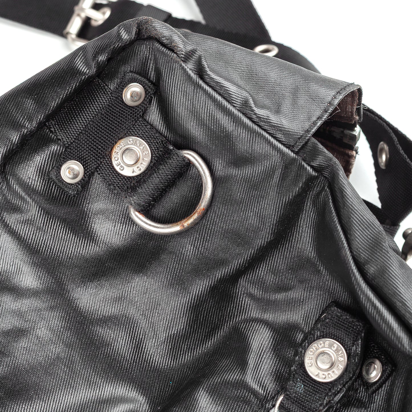 GG&L George Gina & Lucy “Missy Missile” Black Crossbody Bag