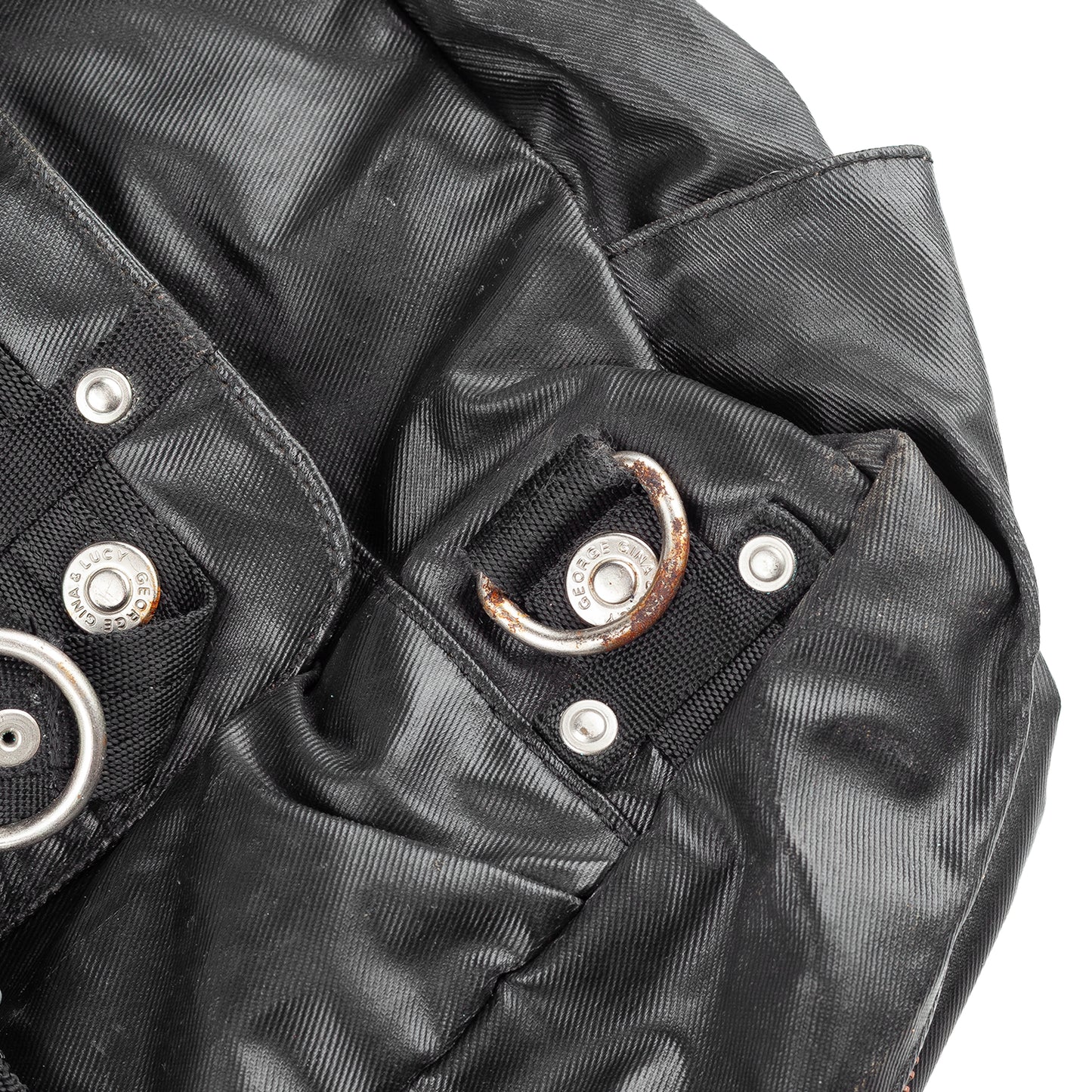 GG&L George Gina & Lucy “Missy Missile” Black Crossbody Bag