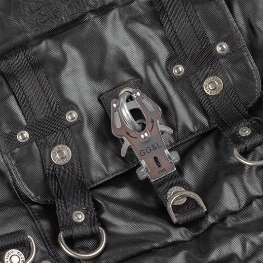 GG&L George Gina & Lucy “Missy Missile” Black Crossbody Bag