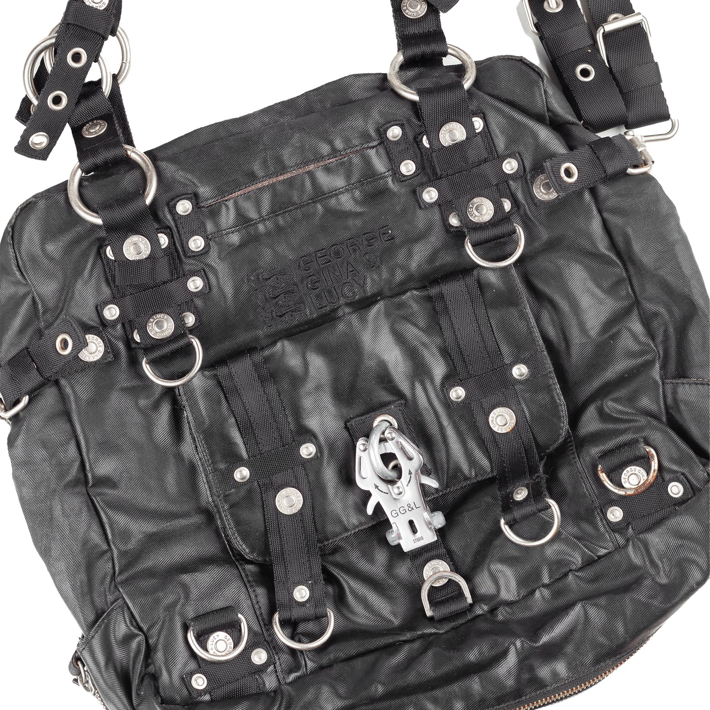 GG&L George Gina & Lucy “Missy Missile” Black Crossbody Bag