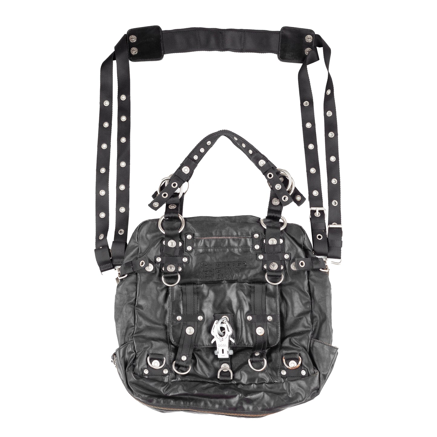 GG&L George Gina & Lucy “Missy Missile” Black Crossbody Bag