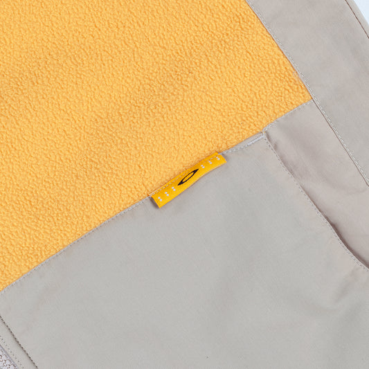 Oakley Vintage Software Beige & Cream Multi-Pocket Technical Ski Jacket with Vest