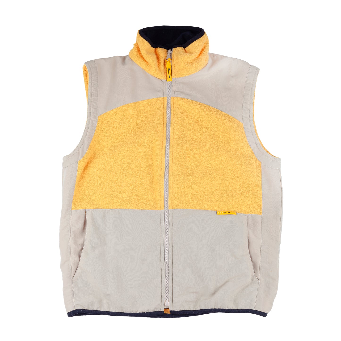 Oakley Vintage Software Beige & Cream Multi-Pocket Technical Ski Jacket with Vest