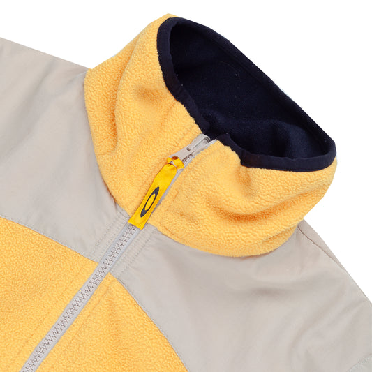 Oakley Vintage Software Beige & Cream Multi-Pocket Technical Ski Jacket with Vest