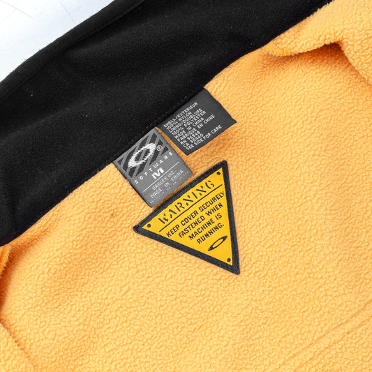 Oakley Vintage Software Beige & Cream Multi-Pocket Technical Ski Jacket with Vest