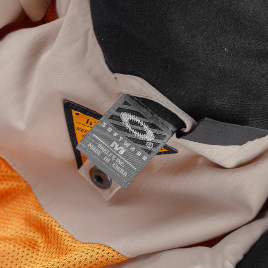 Oakley Vintage Software Beige & Cream Multi-Pocket Technical Ski Jacket with Vest