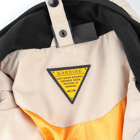 Oakley Vintage Software Beige & Cream Multi-Pocket Technical Ski Jacket with Vest