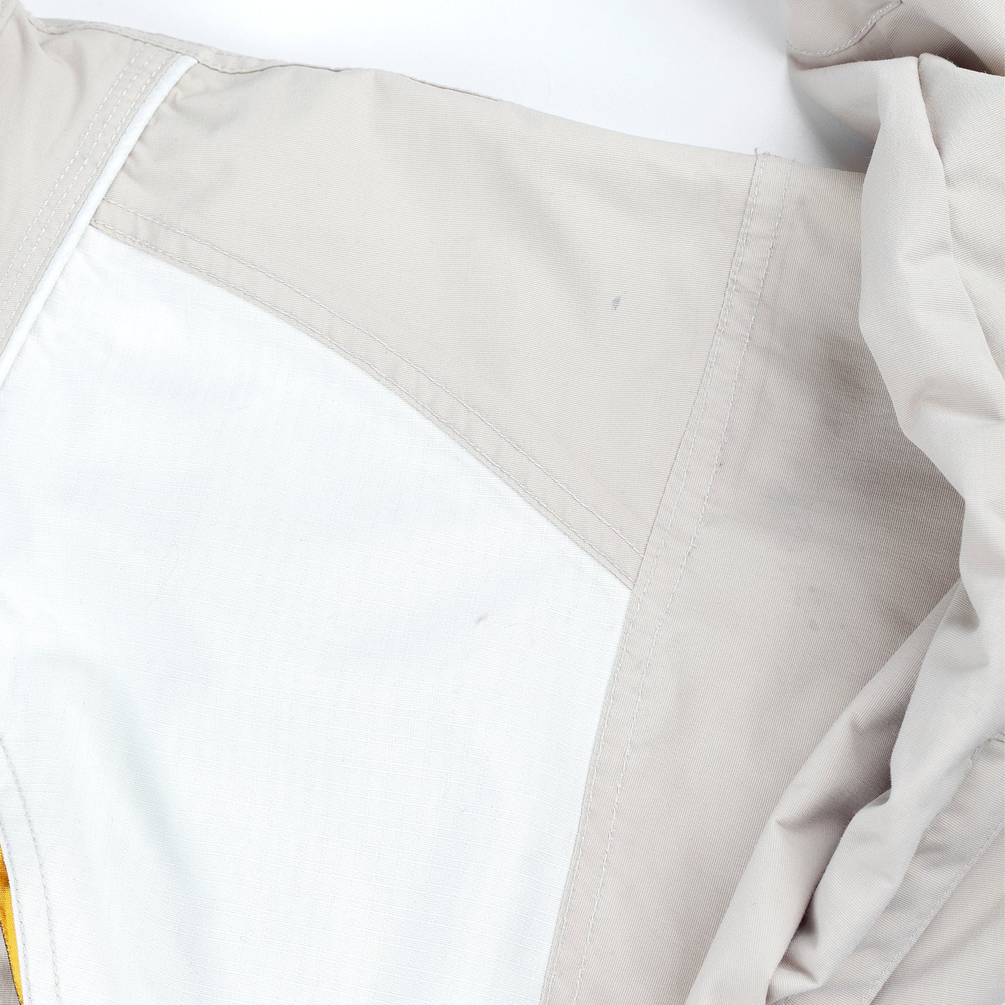 Oakley Vintage Software Beige & Cream Multi-Pocket Technical Ski Jacket with Vest