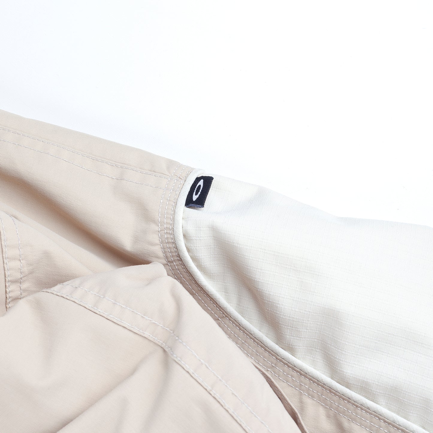 Oakley Vintage Software Beige & Cream Multi-Pocket Technical Ski Jacket with Vest