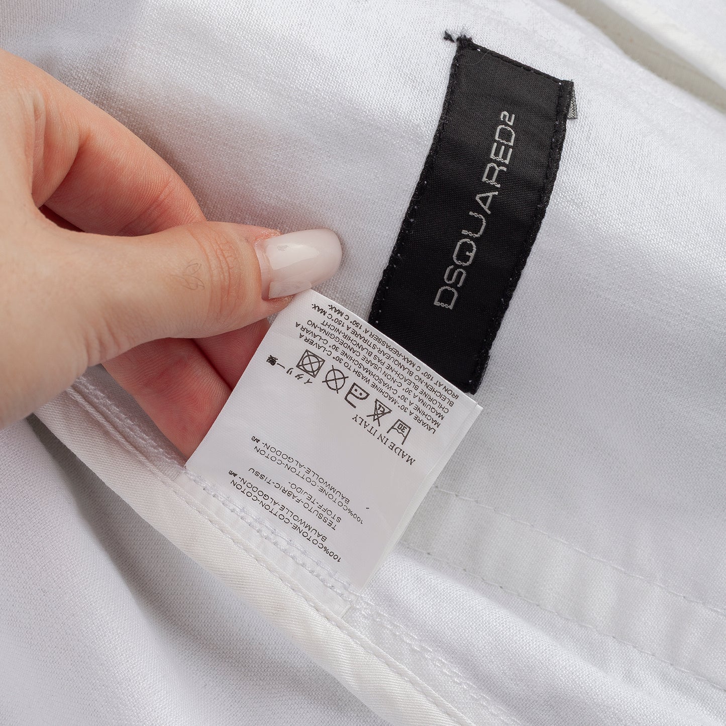 DSQUARED2 Tattoo Print Detachable Jacket with Denim Vest