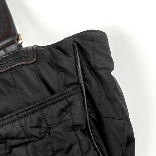 Prada Linea Rossa Tote Black Vintage Bag