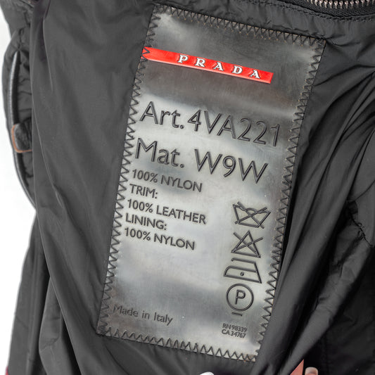 Prada Linea Rossa Tote Black Vintage Bag