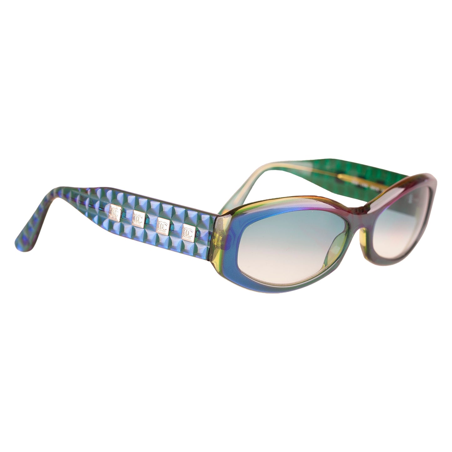 Chanel 5029 Iridescent Padded Sunglasses