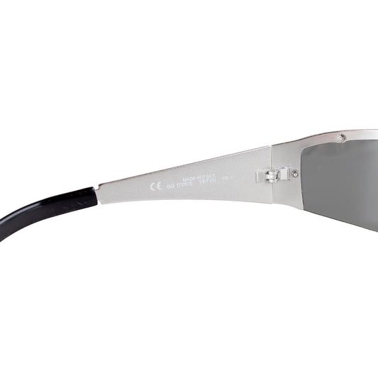 Gucci GG 1726/S YBTVU Shield Futuristic Metalic Sunglasses