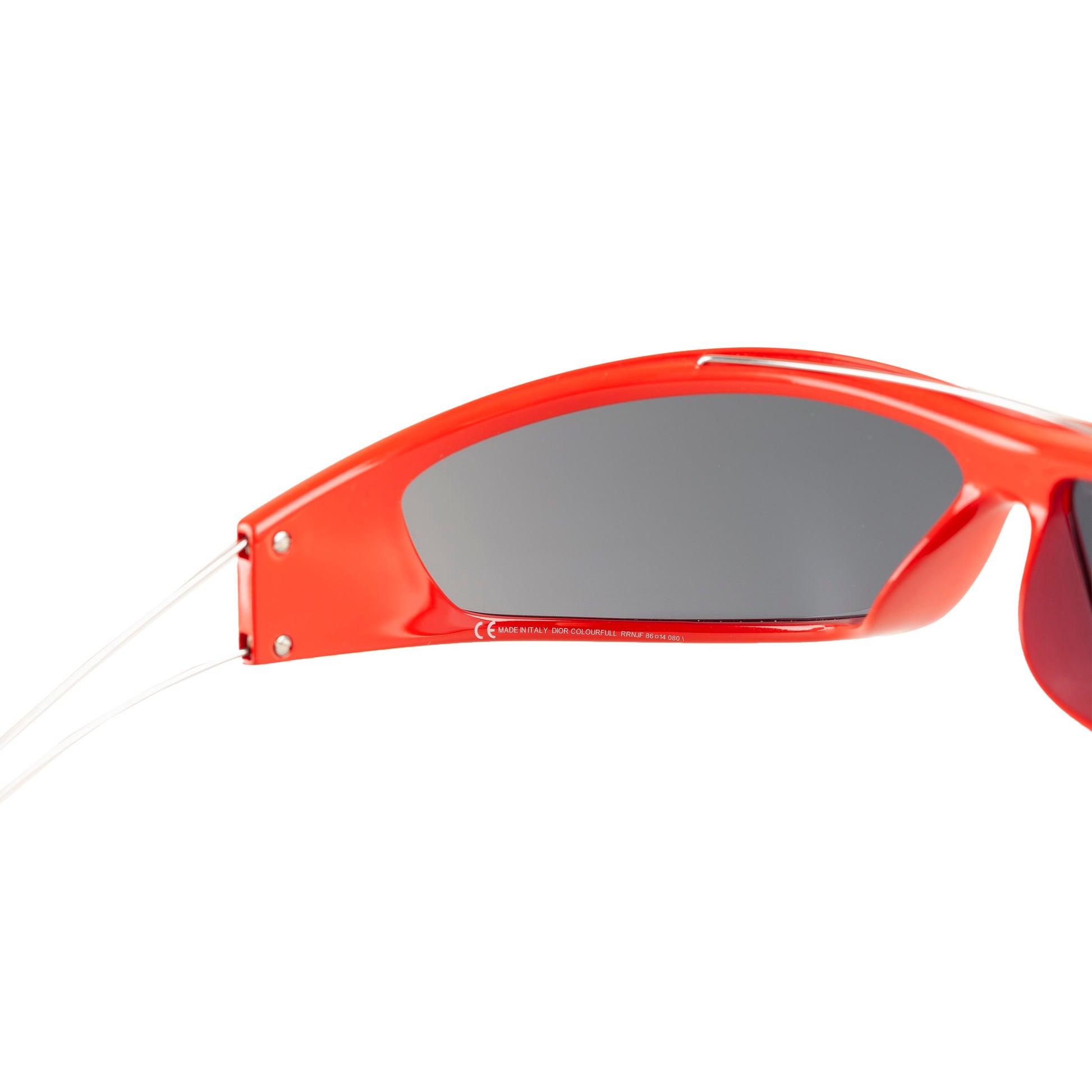 Dior Colourfull Red Sunglasses.