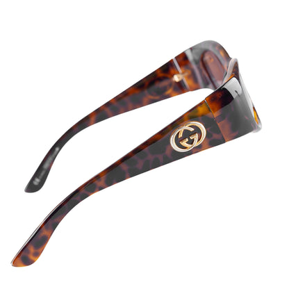 Gucci GG 2968/S AX5SB Tortoise Brown Oval Sunglasses